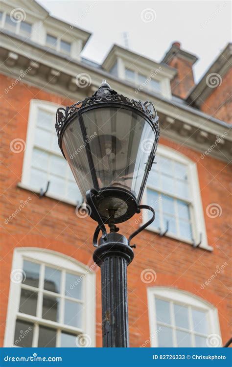 Original Gas Lamp In London Stock Image Image Of Fashioned Classic