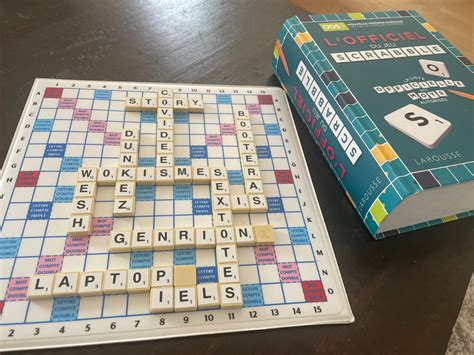 Scrabble 750 nouveautés 64 mots supprimés le dictionnaire officiel