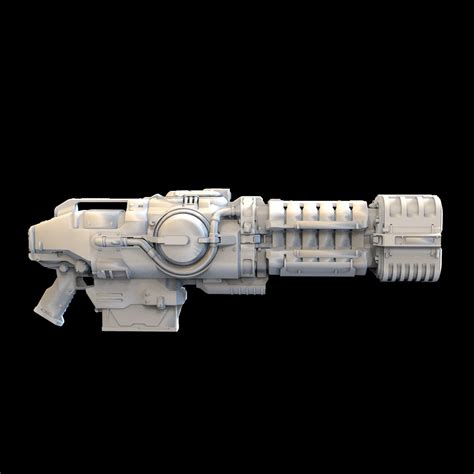 Doom Eternal Plasma Rifle Weapon 3d Model Stl Special T Etsy