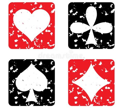 Conjunto De Tarjetas De Juego Ilustración Del Vector Ilustración De
