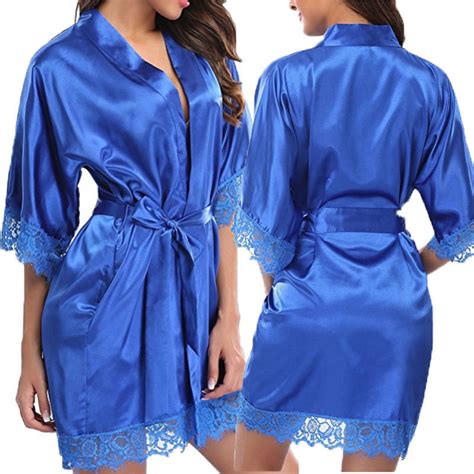 The Noble Collection Fashion Womens Nightwear Dress Lady Silk Satin