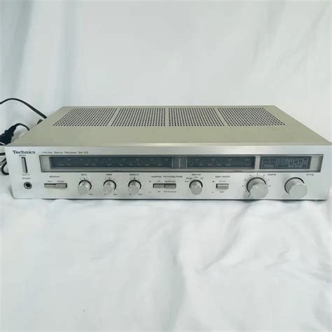 Technics Sa Vintage Am Fm Stereo Receiver Picclick Uk