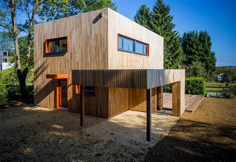 Maison Bois Modulaire Préfabriquée Home Alqu