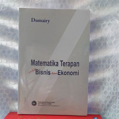 Jual Matematika Terapan Untuk Bisnis Dan Ekonomi Shopee Indonesia