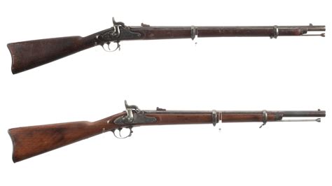 Two U S Percussion Rifle Muskets Rock Island Auction