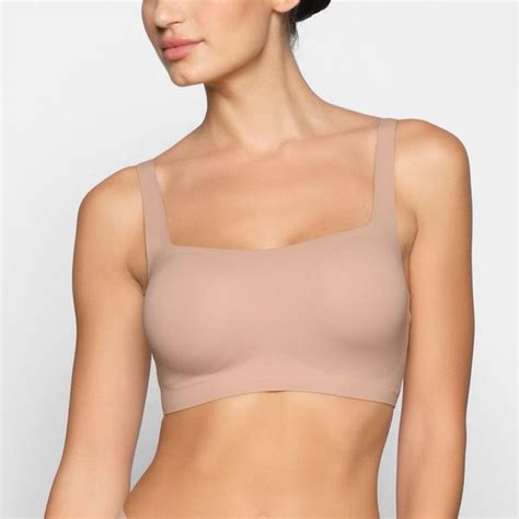 Skims Intimates Sleepwear Skims Naked Scoop Tank Bra Clay Poshmark