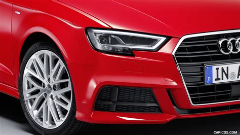 Audi A3 Sportback 2017my Color Tango Red Headlight