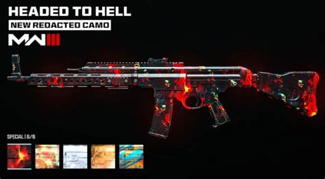 How To Unlock Headed To Hell Camo In Redacted Challenges S6 MitchCactus