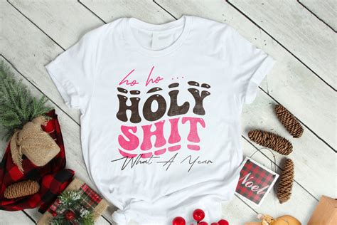 Retro Funny Christmas New Year T Shirt Graphic by SadaRong · Creative ...