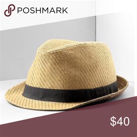 Banana Republic Classic Straw Fedora Hat Straw Fedora Straw Fedora Hat Fedora Hat