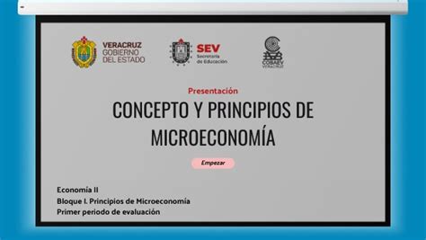 Concepto Y Principios De Microeconomía