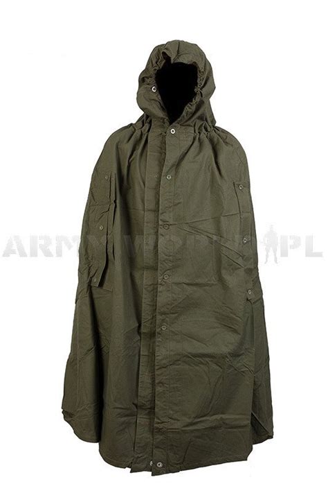 Polish Army Lavvu Poncho Shelter Olive Original New Olive Green