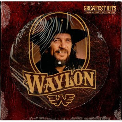 Waylon Jennings Greatest Hits Us Picture Disc Lp Vinyl Picture Disc Album 415925