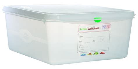 Airtight Gastronorm Food Grade Container Litres Solent Plastics