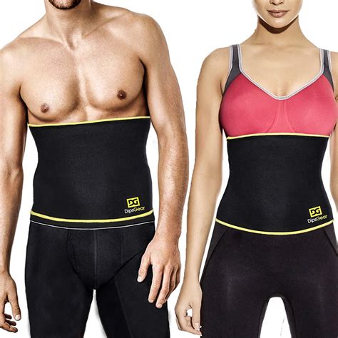 Buy Dipsgear® Non Tearable Neoprene Sweat Slim Belt Body Shaper Xxl