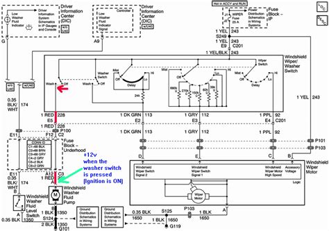 Qanda Pontiac Grand Prix Windshield Washer Pump Wiring Diagram