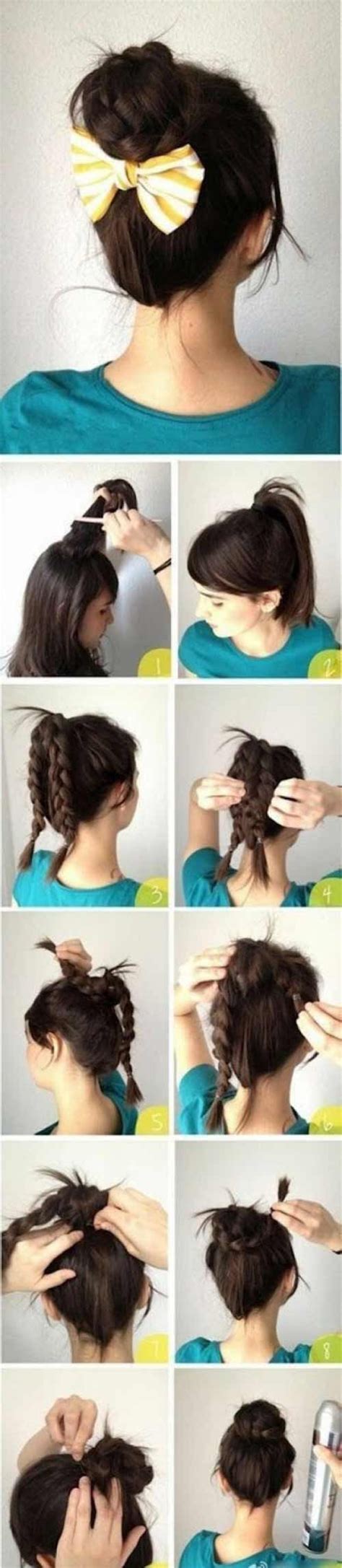 23 Stunningly Easy Diy Messy Buns Hair Styles Hair Tutorial Beauty