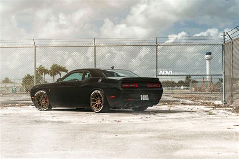 Dodge Challenger Hellcat Adv5 0 Track Spec Cs Matte Bronze Adv 1