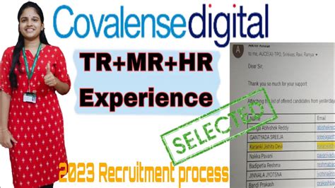 Covalense Digital Interview Experience TR HR MR 2023 Recruitment