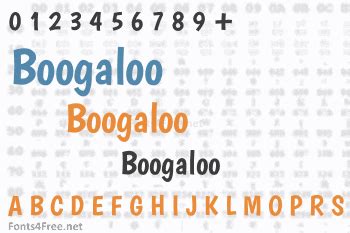 Boogaloo Font Download - Fonts4Free