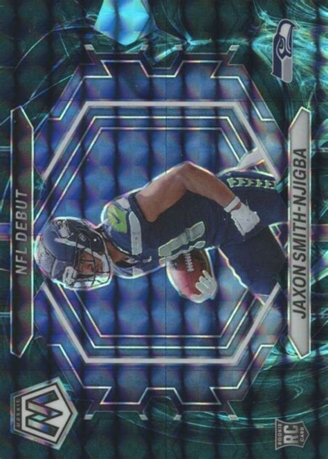 Jaxon Smith Njigba Mosaic Nd Nfl Debut Genesis Ssp Price