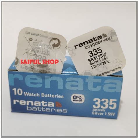 Jual Baterai Battery Renata Batrai Jam Tangan Di Lapak Saiful