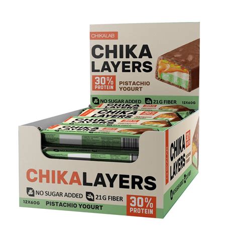 Chikalab - Chikalayers Protein Bar - Box of 12