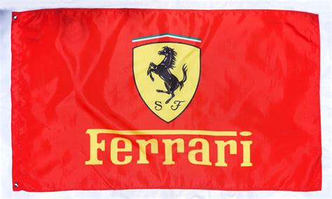 Ferrari checkered Flag for car racing-3x5 FT-100% polyester Banner ...