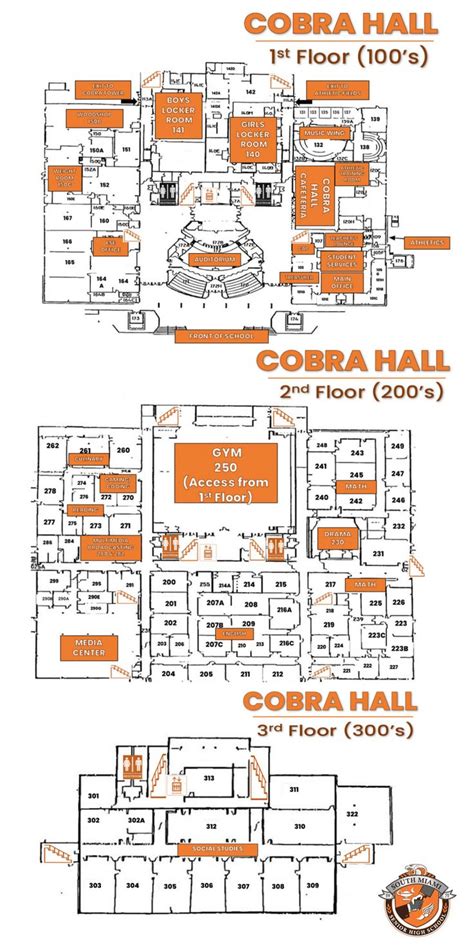 School Map in 2024 | School floor plan, School building design, High ...