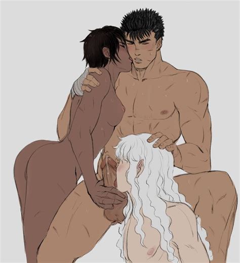 Guts Griffith And Casca Berserk Drawn By Aki Akistrike Danbooru