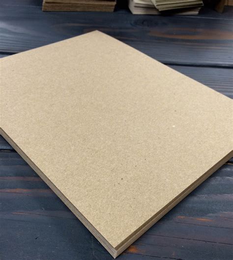 ULTRA THICK Kraft Brown Cardstock 130 25 Sheets Please Etsy