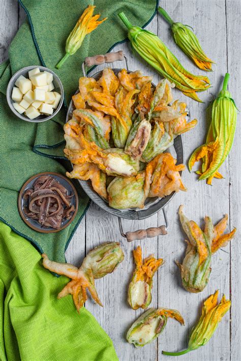 Fiori Di Zucca Ripieni Alla Romana Sonia Peronaci