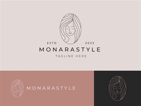 Modelo de logotipo estético moderno para spa e empresas cosméticas