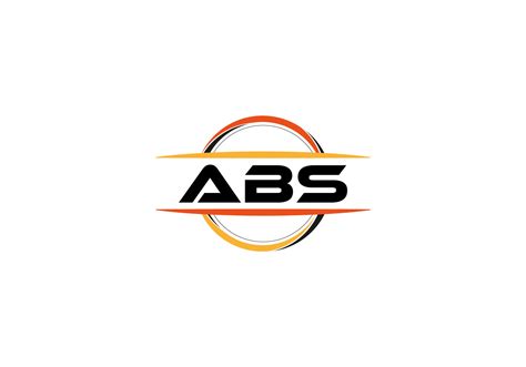 abdominales letra realeza mandala forma logo abdominales cepillo arte