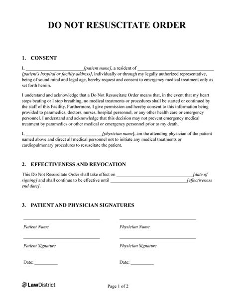 Dnr Form Printable Printable Forms Free Online