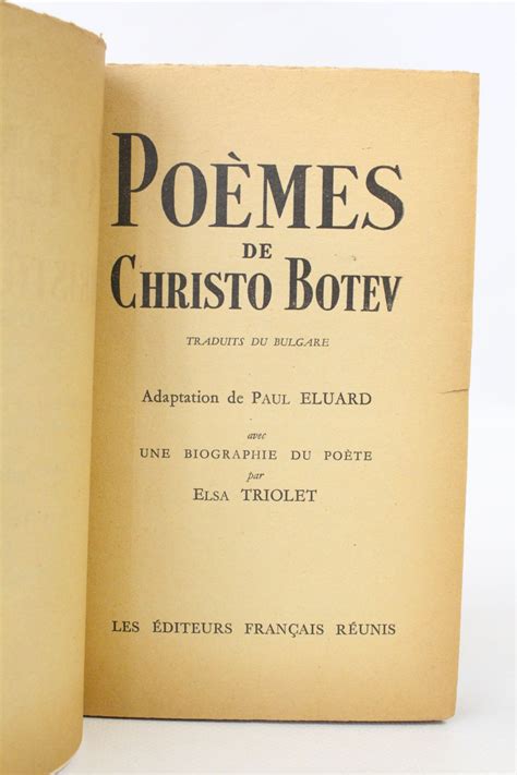 ELUARD Poèmes Autographe Edition Originale Edition Originale