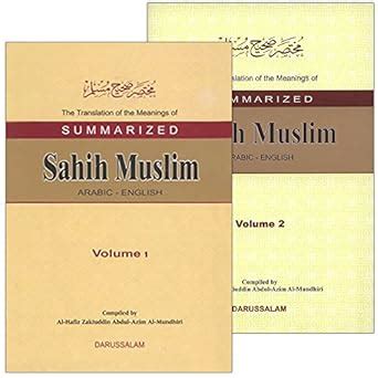 Buy Summarized Sahih Muslim 2 Volumes Book Online At Low Prices In