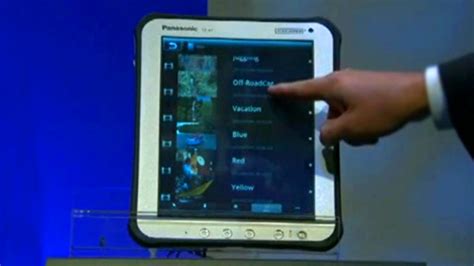 Panasonic gets tough with new tablet (hands on) - CNET