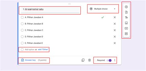 Cara Membuat Soal Dan Jawaban Di Google Form Hutomo