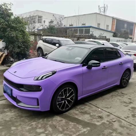 Tsautop 5 59FT Ultimate Flat Lavender Purple Car Wrap Vinyl China Car