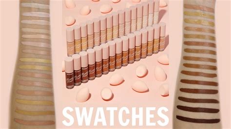 Colourpop Pretty Fresh Hyaluronic Concealer Swatches Get Swatched