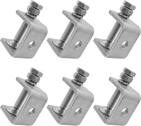 Mm Mini Stainless Steel C Clamps For Mounting Pcs Heavy Duty