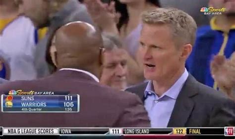 Steve Kerr Caught Mouthing Off About Warriors Star Sends Nba Twitter Wild Other Sport