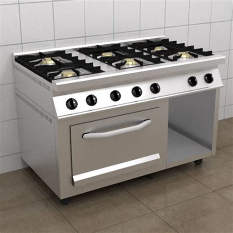 Cocina Industrial 6 Hornallas Linea Master Poyin Gastrobaires