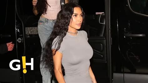 Kim Kardashian Stuns In SKIMS Attire At Drake S Concert After Party