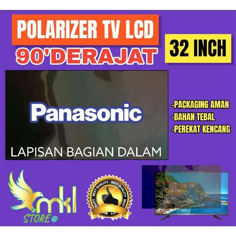 Jual Polaris Polarizer Tv Lcd Led Inc Derajat Pelapis Plastik