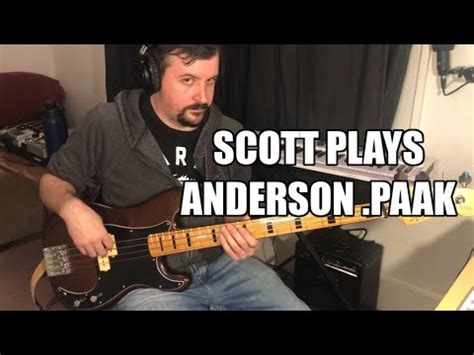 Anderson Paak Parking Lot Bass Cover YouTube