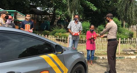 Operasi Aman Nusa Ii Polres Tanjungpinang Bagikan Makanan Gratis Ke