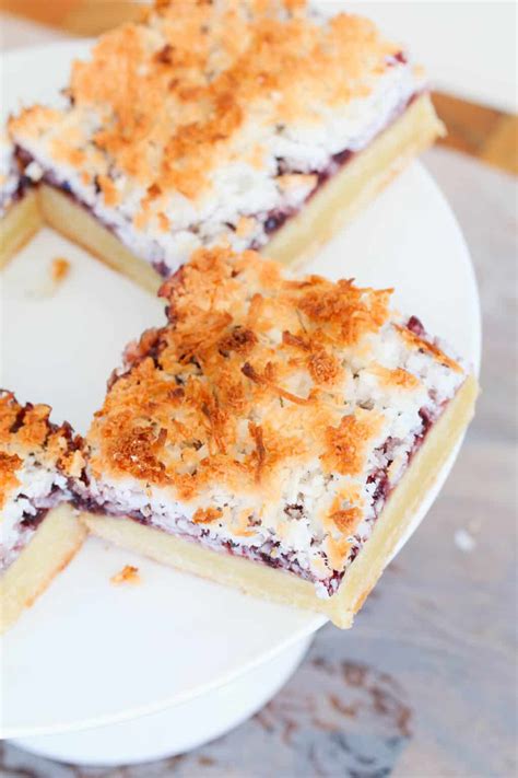 Raspberry Coconut Slice Bake Play Smile