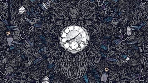 Artwork Clocks Gothic Jared Nickerson Hd Wallpaper Pxfuel